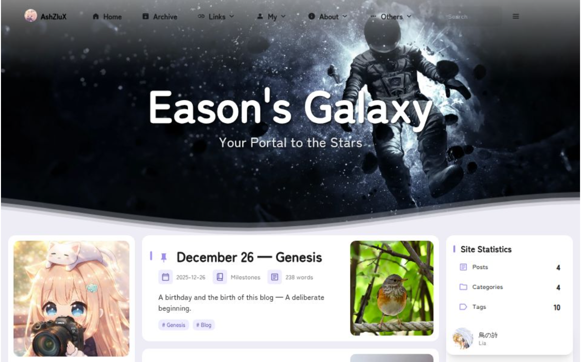 I Rebuilt My Blog — Cleaner, Modern, and More Me